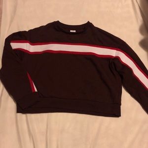 Single stripe sweatshirt